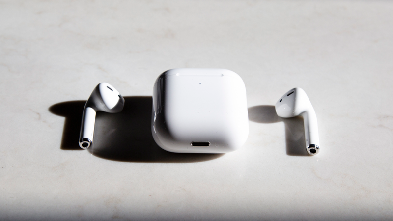 The only other difference on the wireless case is that the battery indicator light has been moved from inside the case to the front of the case, so you can see when they’re charging while sitting on a pad.
